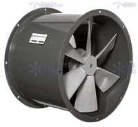 AirFlo Explosion Proof Tube Axial Fan 30 inch 12000 CFM 3 Phase Direct Drive ND30-G-3-E