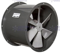 AirFlo Tube Axial Duct Fan 30 inch 12000 CFM 3 Phase Direct Drive ND30-G-3-T