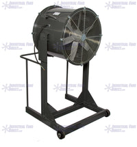 AirFlo Man Cooling Fan High Stand 48 inch 32000 CFM 3 Phase NM48LH-I-3-T