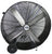 Maxx Air Portable Pro FLEX Barrel Fan 48 inch 2 Speed 18000 CFM Belt Drive BF48BDPEBLK