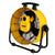 DeWalt DXF 24 inch Drum Fan w/ 10 ft Cord Variable Speed 6500 CFM Direct Drive DXF-2490