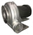 Aluminum Forward Curve Pressure Blower 5 inch Inlet / 4 inch Outlet 865 CFM at 1" SP 3 Phase