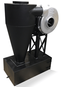 Cyclone Dust Collector 2000 CFM 5 Hp 460 Volt w/ Dust Drawer