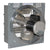 SF Exhaust Fan w/ Shutters 2 Speed 12 inch 1683 CFM Direct Drive SF12E2, [product-type] - Industrial Fans Direct