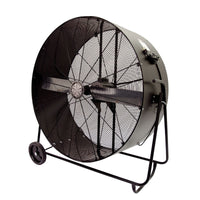 TPI Portable Swivel Blower Drum Fan 48 inch 11800 CFM Direct Drive PBS48-D-OP