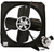 RV Panel Supply Fan Totally Enclosed 115/230 Volt 48 inch 17100 CFM Belt Drive RV4813T-U