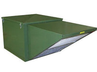 SIS Green Series Filtered Roof Supply Fan 10 inch 1975 CFM Belt Drive SIS10DD050EC