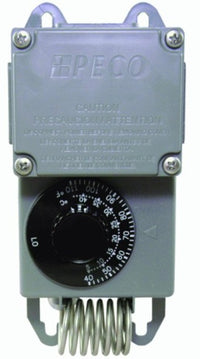 25 Amp Single Stage Moisture Proof Thermostat Rated 40F-100F (Heating & Cooling) TF115
