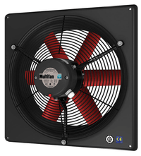 High Performance Panel Exhaust Fan w/ Intake Grill 14 inch 2660 CFM 240V Direct Drive V2E35K2M71100