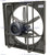AirFlo-900 Panel Mount Exhaust Fan 18 inch 4150 CFM Direct Drive 3 Phase N918-C-3-T