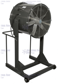 AirFlo Man Cooling Fan High Stand 24 inch 6000 CFM 3 Phase NM24H-C-3-T
