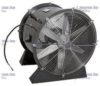 AirFlo Man Cooling Fan Low Stand 30 inch 8900 CFM 3 Phase NM30L-C-3-T