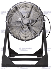 AirFlo Man Cooling Fan Medium Stand 30 inch 12000 CFM 3 Phase NM30M-F-3-T