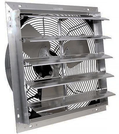 Powder Coated Exhaust Air Grill, For Industrial