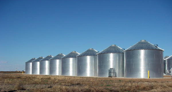 Grain Storage Bins and Silos