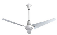 Industrial 60 inch White Moisture Resistant Reversible Ceiling Fan Variable Speed 102605