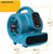 Centrifugal Mini Mighty Air Mover w/ Outlets 3 Speed 925 CFM P-230AT