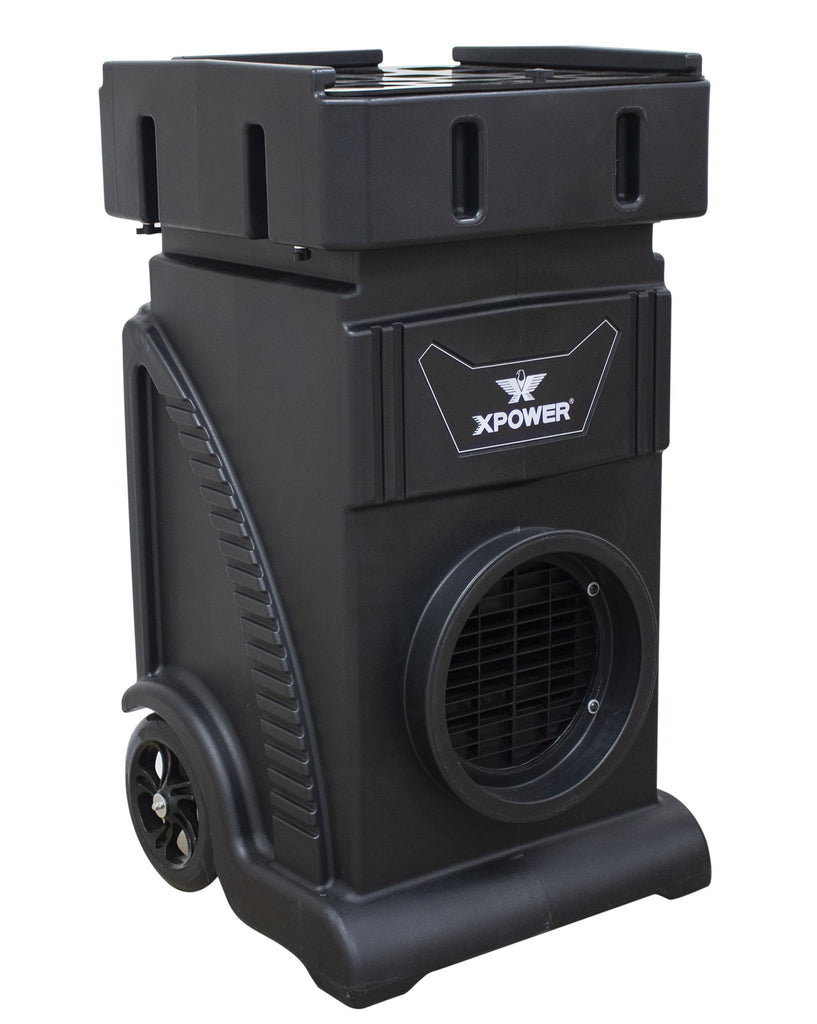 Commercial 4-Stage HEPA Air Scrubber w/ Cord & Quality Sensor Variable Speed 700 CFM AP-1500D