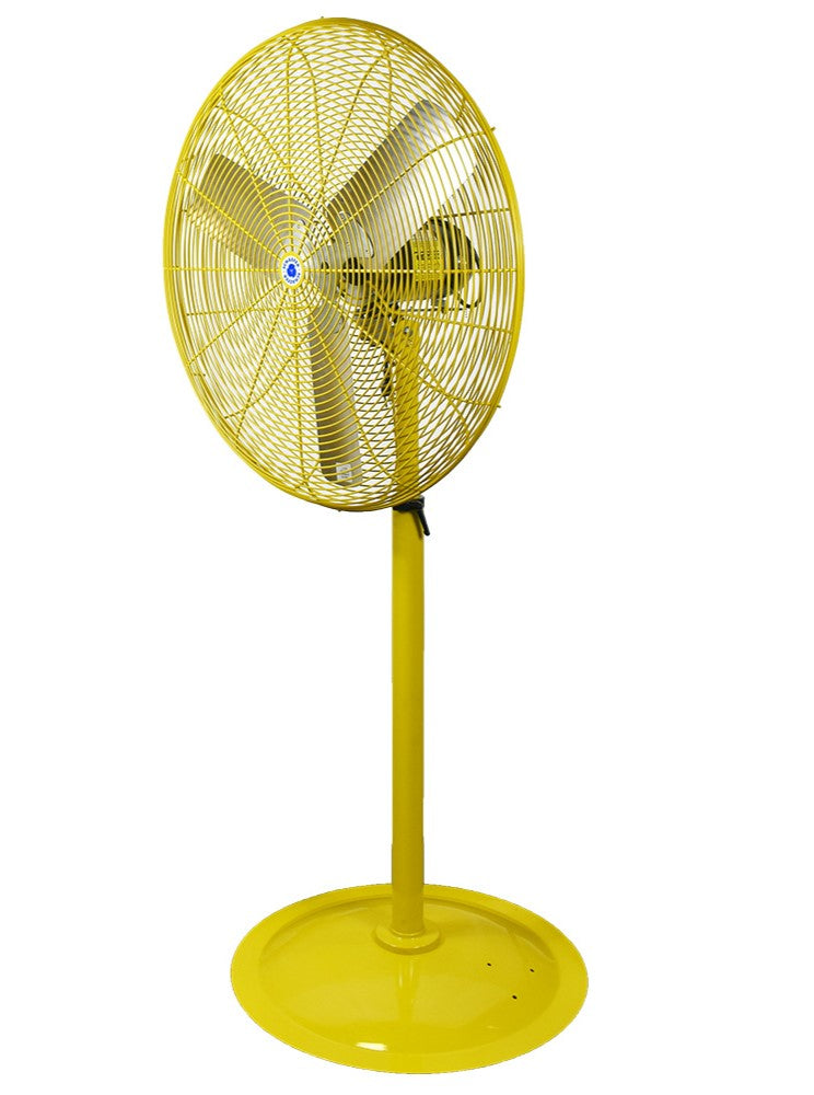 Industrial Safety Yellow Pedestal Air Circulator Fan 36 inch 12120 CFM 2 Speed 36PFR-SY