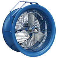 Patterson High Velocity Industrial Barrel Fan 22 Inch 5570 CFM 3 Phase (choose mount) H22B