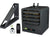 KB ECO2S 2-Stage Garage Heater w/ IR Remote & Mounting Bracket 42700 BTU 240/208V KB2412-1-ECO2S-PLUS-FB