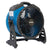 XPOWER Industrial Axial Air Mover w/ Outlets & Cord 4 Speed 1300 CFM P-26AR