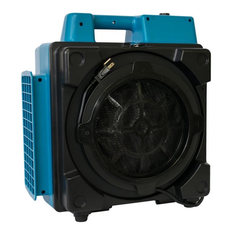 Commercial 4 Stage Filtration HEPA Mini Air Scrubber w/ Outlets 5 Speed 550 CFM X-2580