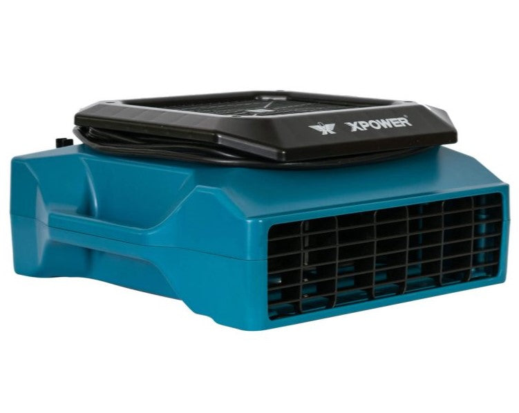 Centrifugal Professional Low Profile Carpet, Floor Air Mover w/ Outlets 5 Speed 1150 CFM XL-730A