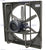 AirFlo-900 Panel Mount Exhaust Fan 12 inch 1180 CFM Direct Drive 3 Phase N912-A-3-T