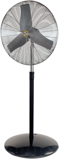 Industrial Pedestal Fan 3 Speed 24 inch 5220 CFM 71760, [product-type] - Industrial Fans Direct