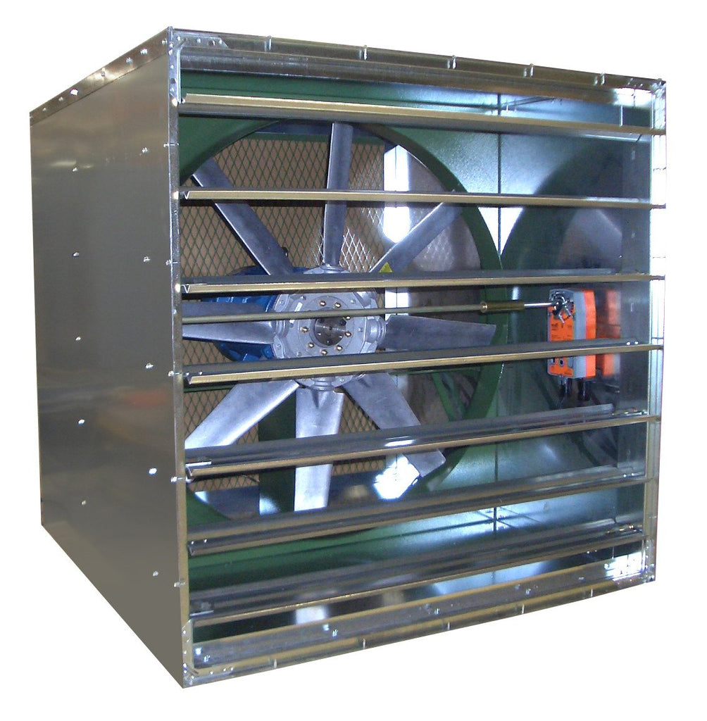ADDR Reversible Fan w/ Cabinet 30 inch 11800 CFM Direct Drive 3 Phase, [product-type] - Industrial Fans Direct