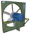 ADD Panel Mount Exhaust Fan 24 inch 4990 CFM Direct Drive 3 Phase ADD24T30050CM, [product-type] - Industrial Fans Direct
