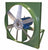 ADD Panel Mount Exhaust Fan 16 inch 2150 CFM Direct Drive 3 Phase ADD16T30033CM, [product-type] - Industrial Fans Direct