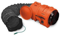 Allegro Industries 16 inch Explosion Proof Fans Axial Confined Space Blower w/ Canister & 25' Duct 9558-25 