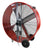 Maxx Air Portable Barrel Fan 42 inch 2 Speed 13300 CFM Belt Drive BF42BDRED