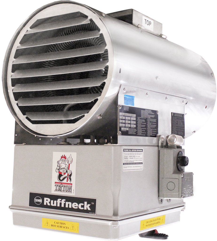Ruffneck CR1 Triton Corrosion-Resistant Washdown Heater w/ Bracket 51200 BTU 15kW 208V 3PH CR1-208360-150