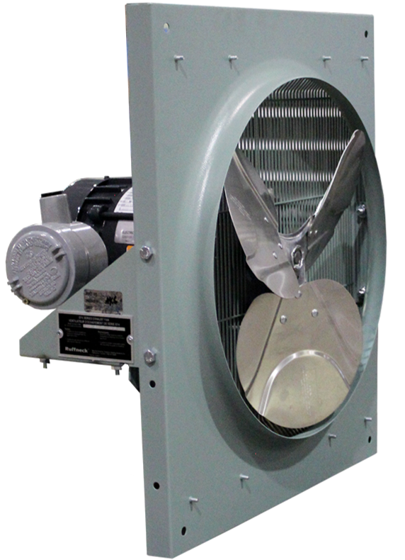 EFX Series Explosion Proof Exhaust Fan 16 inch 1825 CFM 3 Phase 208 Volt EFX-16A-2C