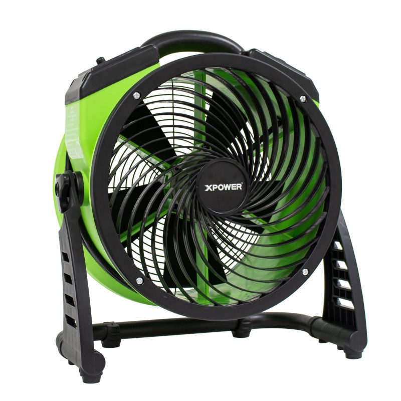 XPOWER Pro Brushless DC Motor Air Circulator Utility Fan with Timer 12 inch 1560 CFM Variable Speed FC-250D