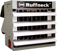 Ruffneck AH Heat-Exchanger Unit Heater 5/8” tension-wound finned tubing @ 10 fins/inch (.065” tubewall thickness) Choose Options AH-20A-A