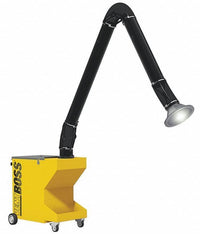 VentBoss Portable Weld Fume Extractor w/ Single 6" x 14' Lighted Fume Arm 750 CFM G111