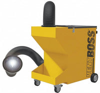 VentBoss Portable Weld Fume Extractor w/ Single 6" x 14' Lighted Flex Hose and Hood 750 CFM G112