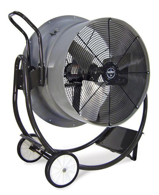 Jetaire Dolly Mount High Velocity Fan w/ Cord & Plug 30 inch 115 Volt 7900 CFM HVD3013-V