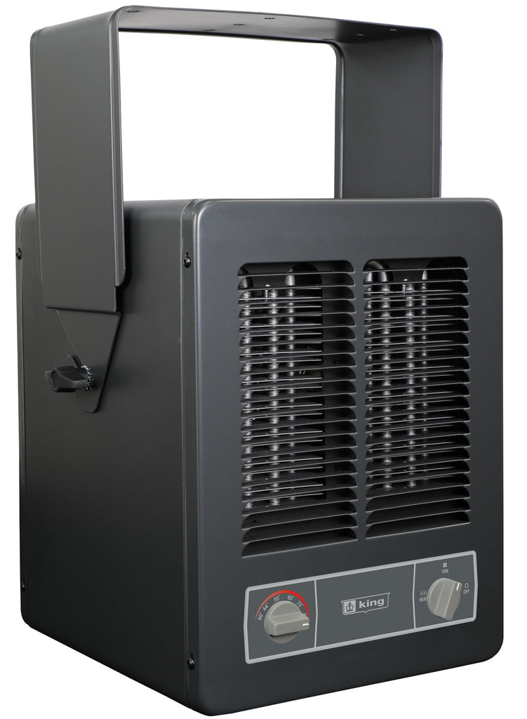 KBP Compact Multi-Wattage Garage / Shop Heater & Mounting Bracket 20473 BTU 480V 1 or 3 Phase KBP4806-3MP