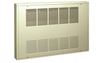 KCF Compact 4 ft. Wide Cabinet Heater w/ Thermostat 13648 BTU 4000 Watt 277V 1 Ph KCF4-2740-1-S-TP-DS1-3PS