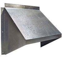 12 inch Galvanized Weather Hood GH-XF12-M, [product-type] - Industrial Fans Direct