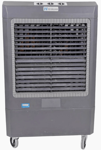 Outdoor Rated Portable Evaporative Swamp Cooler w/ Adjustable Louvers 1600 Sq. Ft. Coverage 3 Speed MC61V