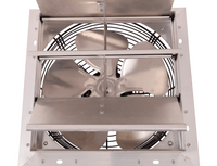 Shutter Mounted Wall Exhaust Fan 10 Inch w/ 9' Cord & Plug 650 CFM Variable Speed 10SF4V30C