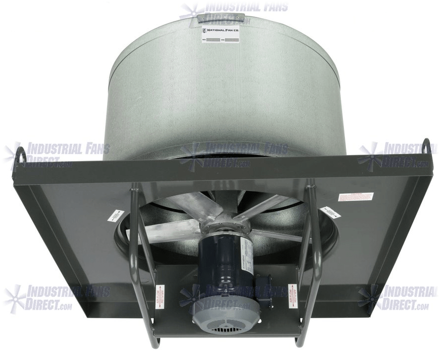 AirFlo-NA Explosion Proof Roof Exhaust Fan 24 inch 10500 CFM 3 Phase Direct Drive NA24-H-3-E