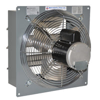 SF Exhaust Fan w/ Shutters 2 Speed 14 inch 2223 CFM Direct Drive SF14E2, [product-type] - Industrial Fans Direct