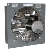 SF Exhaust Fan w/ Shutters Variable Speed 16 inch 2417 CFM Direct Drive SF16EVD, [product-type] - Industrial Fans Direct